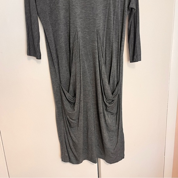 Cos Gray Women's Jersey Dress Size Small - Picture 5 of 6